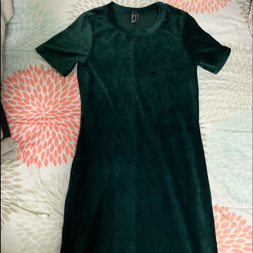 F21 velvet dress